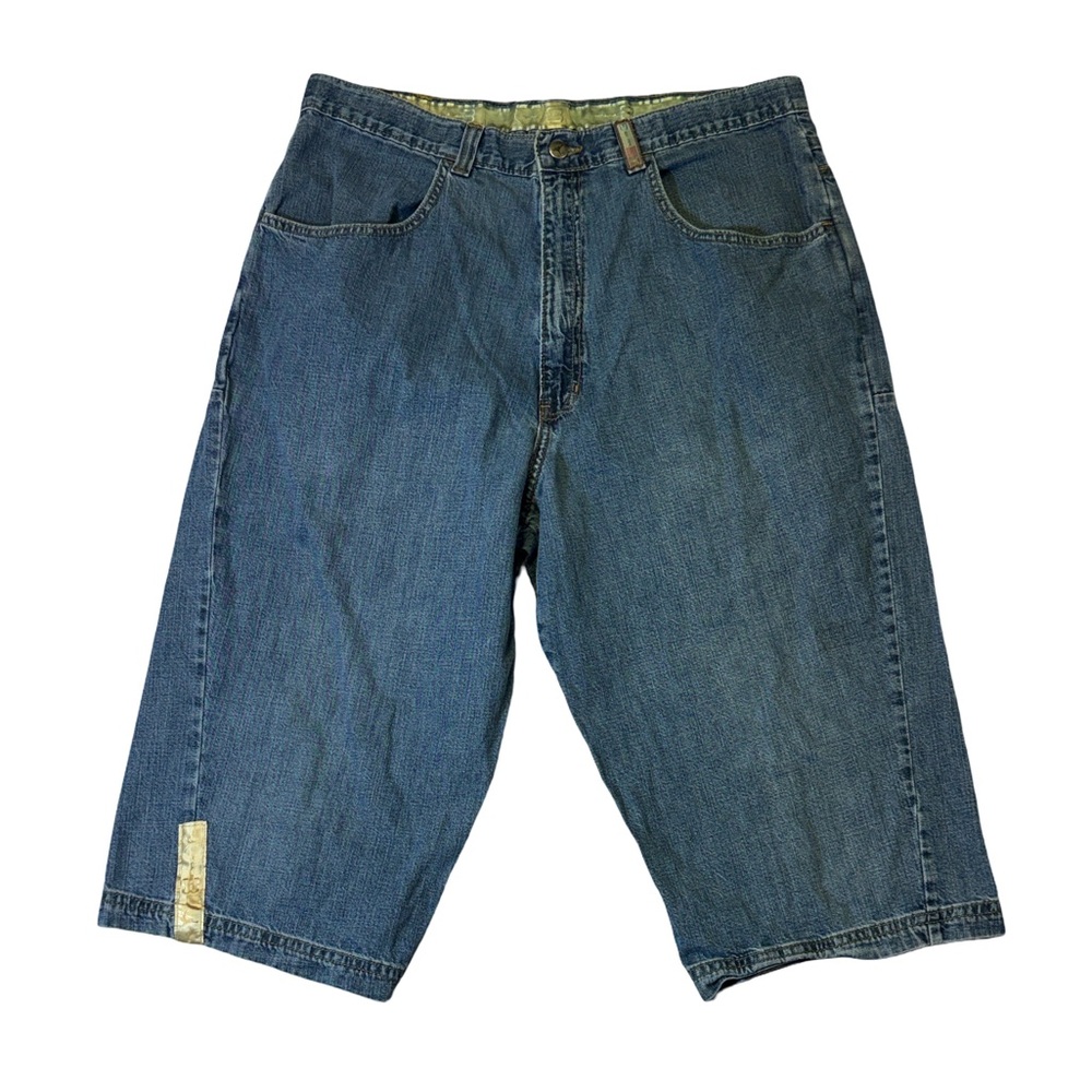 VINTAGE Jordan mens 38 relaxed fit denim 90s Jean shorts made in USA EUC